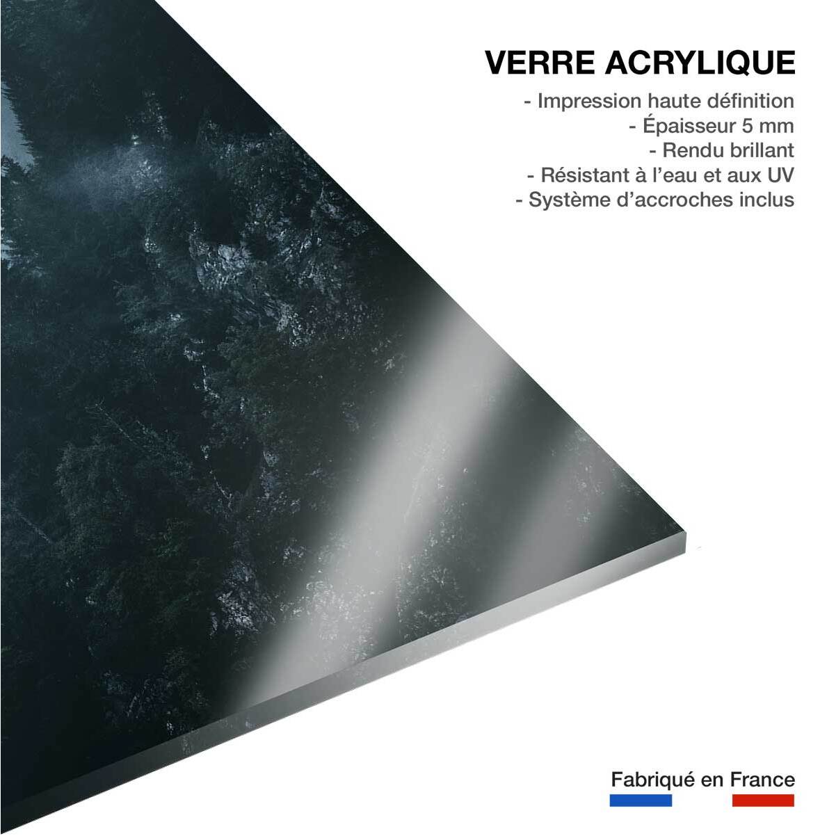 Tableau suisse au petit matin Tableau plexiglas