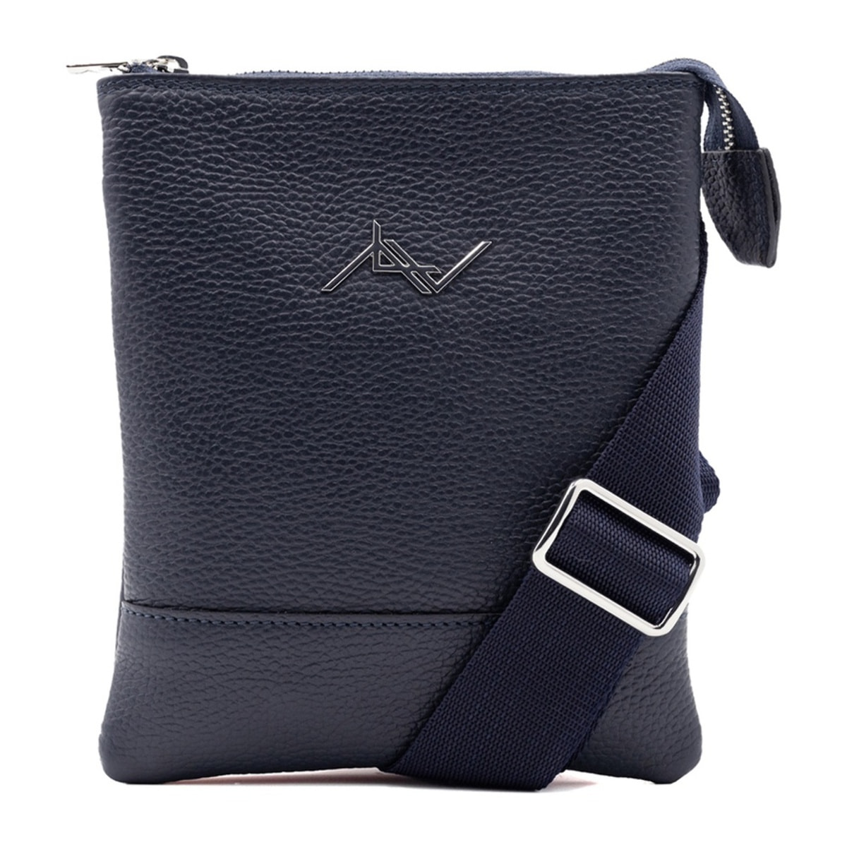 Borsa a tracolla da donna - Modello Elora Lux - Vera pelle - 18.0 x 21.0 x 2.0 cm