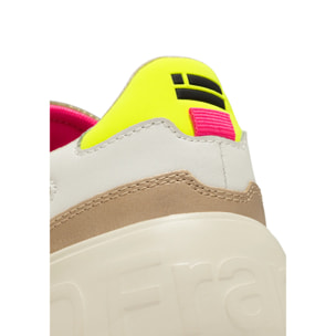 Zapatillas Deportivas Mujer Court Basic Glitter Oro