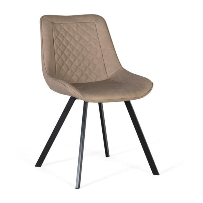 Ensemble 2 chaises - 84x52x57cm