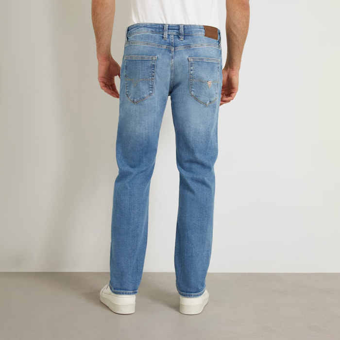 Jeans Angels - coupe slim - coton - bleu denim