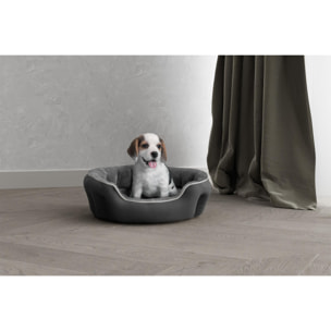 CUCCIA COCCOLE SOGNI E CAPRICCI PETS-GRIGIO CHIARO, 48x42xh16 cm