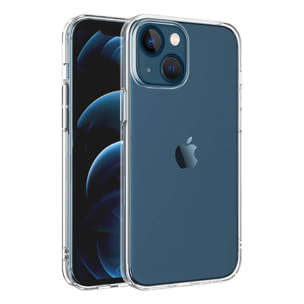 Coque iPhone 13 Mini souple en silicone transparente