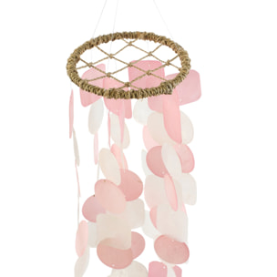 J-Line Carillon Lisa - coquillage - rose