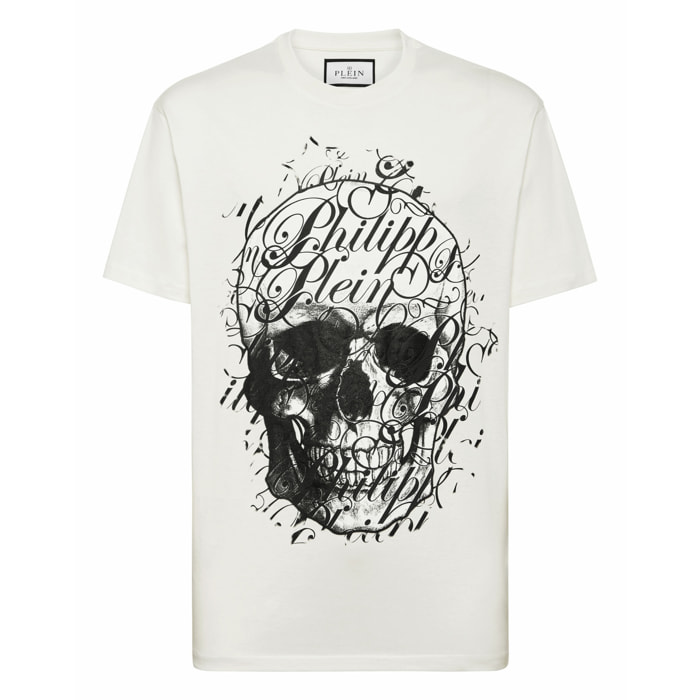 PHILIPP PLEIN Maglietta a girocollo COURSIVE