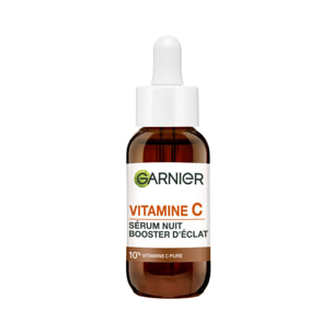 Garnier SkinActive Vitamine C Sérum Nuit Booster d'Éclat 30mL