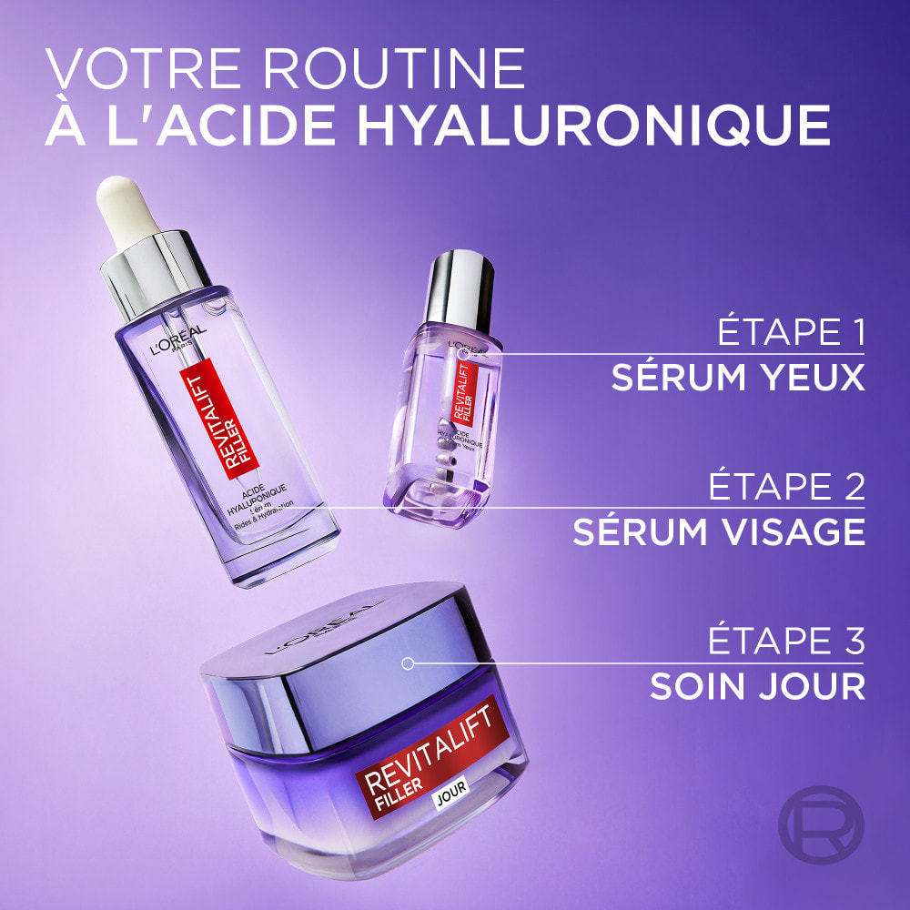 L'Oréal Paris Revitalift Filler Routine Anti-rides 2 produits