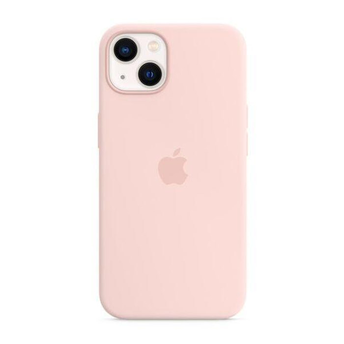 Coque APPLE iPhone 13 Silicone rose clair