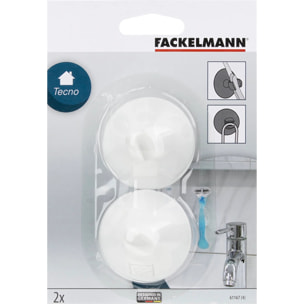 Porte-brosse à dents avec ventouse Fackelmann Tecno