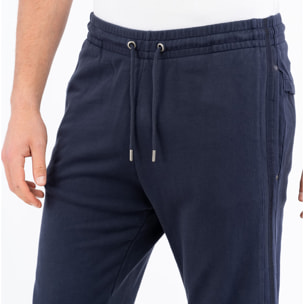 BIKKEMBERGS pantalone uomo dress blue