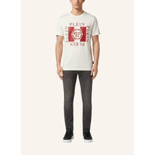 PHILIPP PLEIN Camiseta de cuello redondo y manga corta