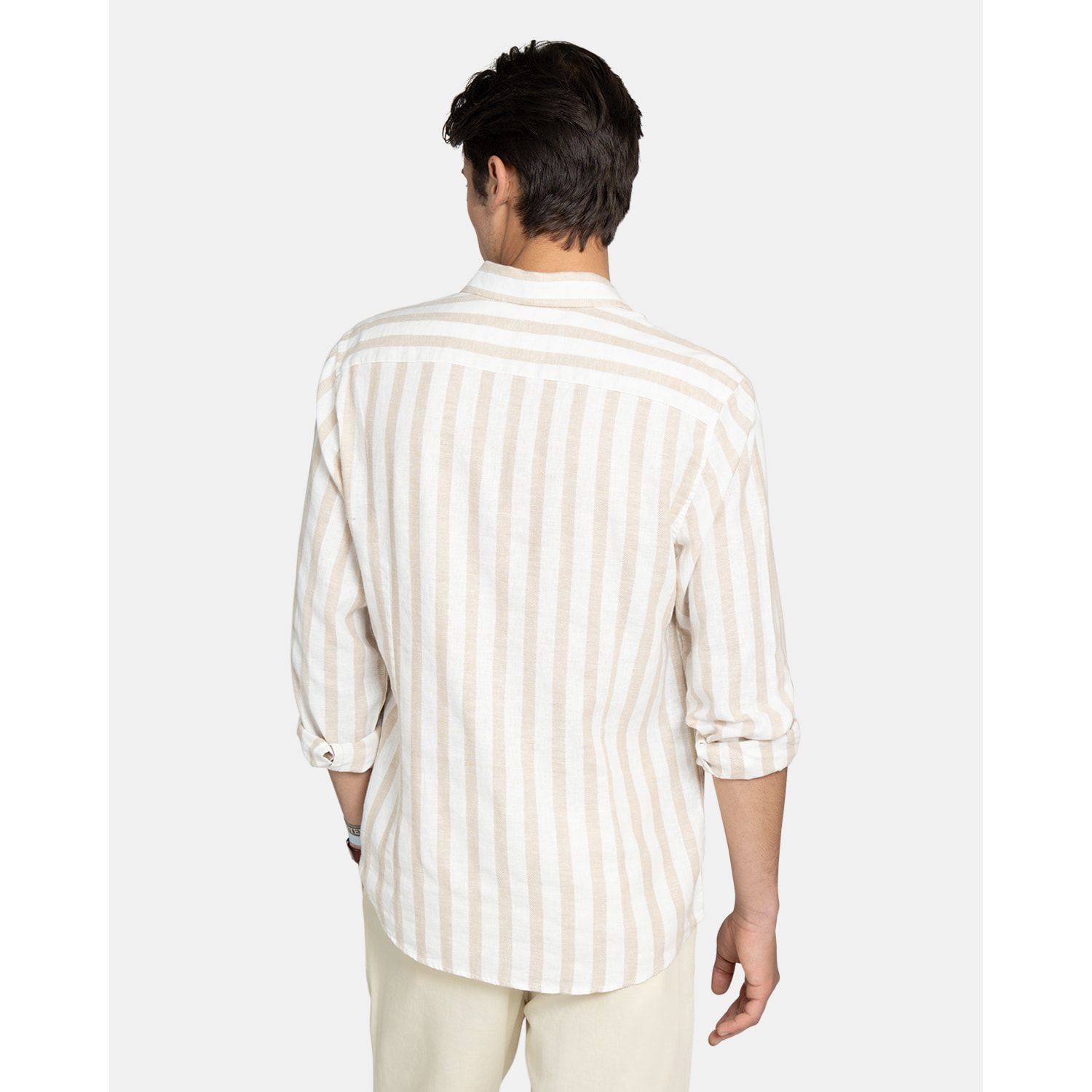 CAMISA SPIKED STRIPE