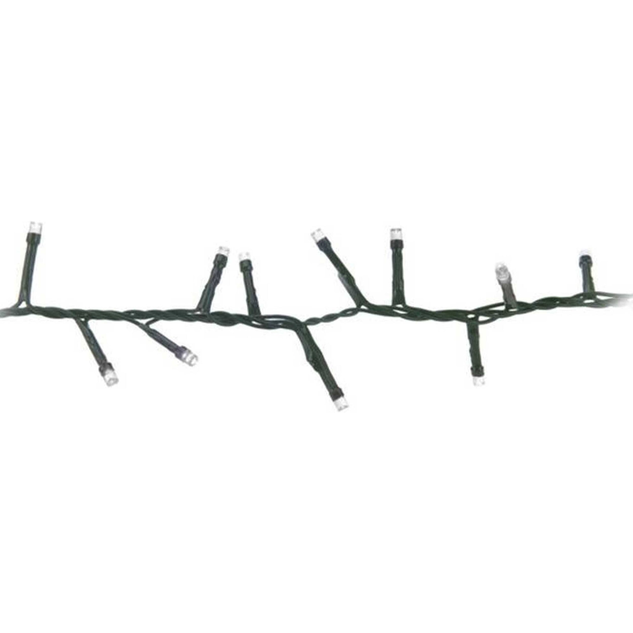 luces de navidad con 1000 leds en color blanco frío y 8 juegos de luz - 20m de longitud