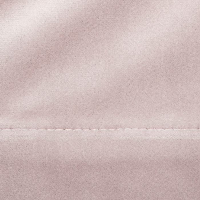 Cortina de terciopelo rosa