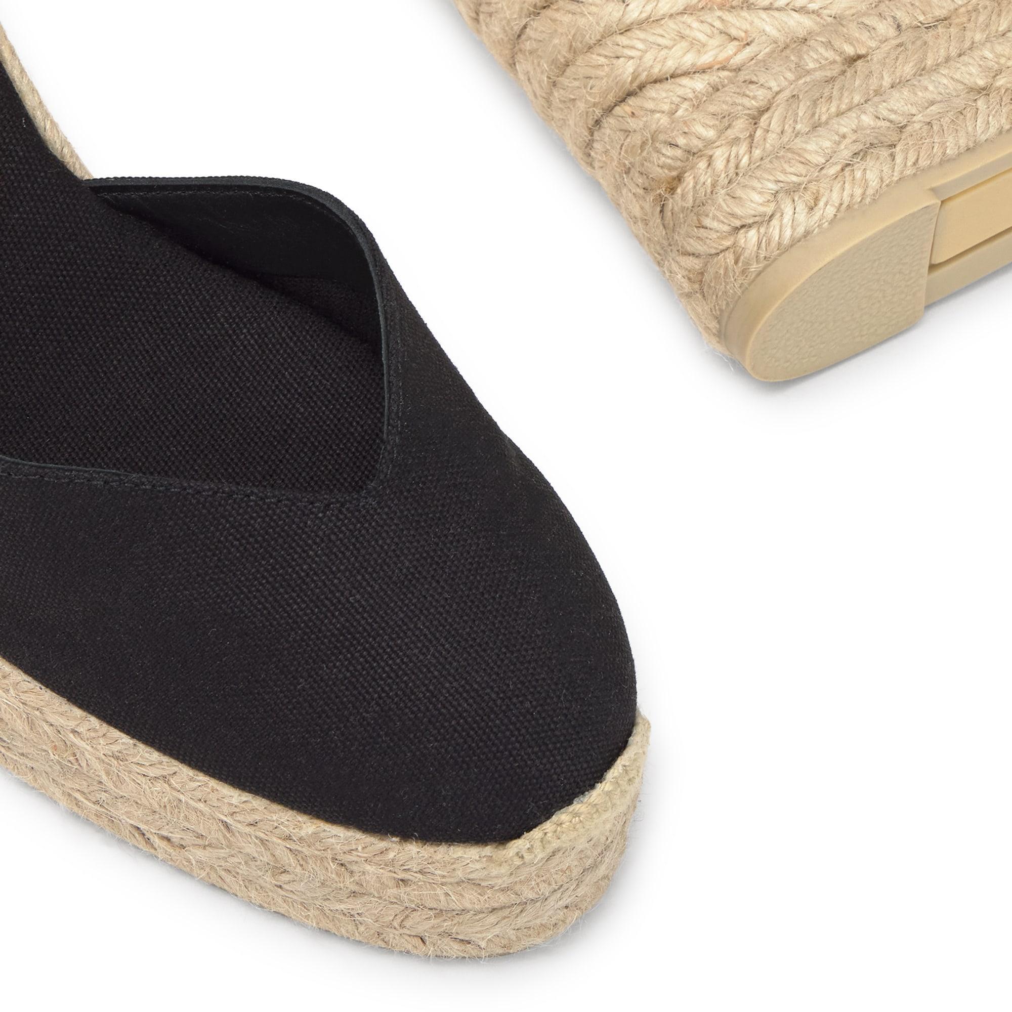 Alpargata Chiarita cuña de yute 11cm doble plataforma