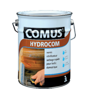 Vitrificateur Hydrocom COMUS SAS - Mat soie 1680 - 3 L - 13053