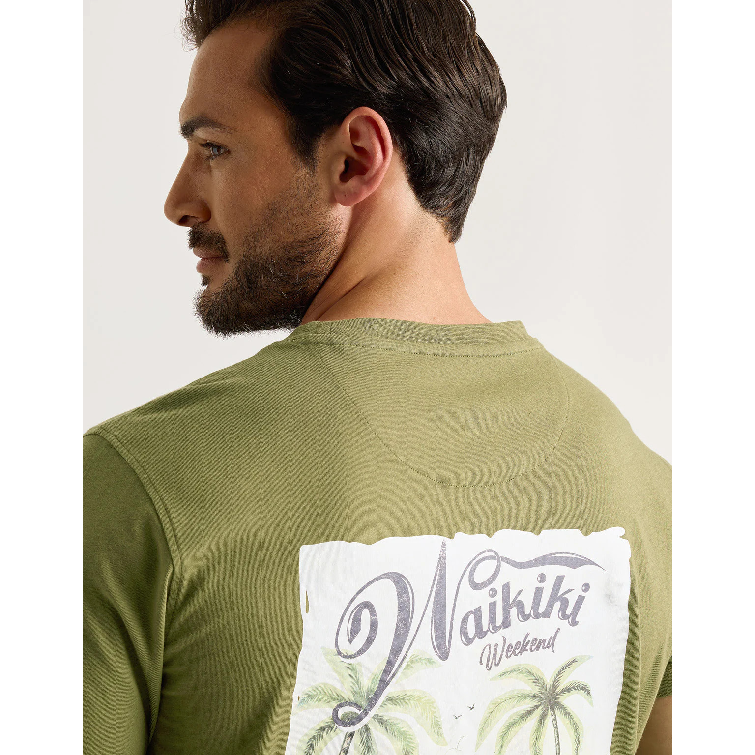 Camiseta Manga Corta Caqui - Dawes