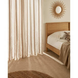 Kave Home - Tenda Marza naturale e beige 140 x 260 cm