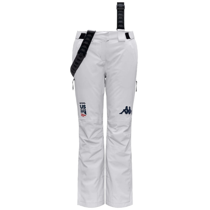 Kappa - Pantaloni Donna Grigio - 8Cento 834 Us