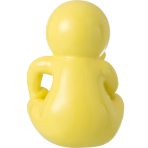 J-Line Figurine Marcel - polyrésine - jaune