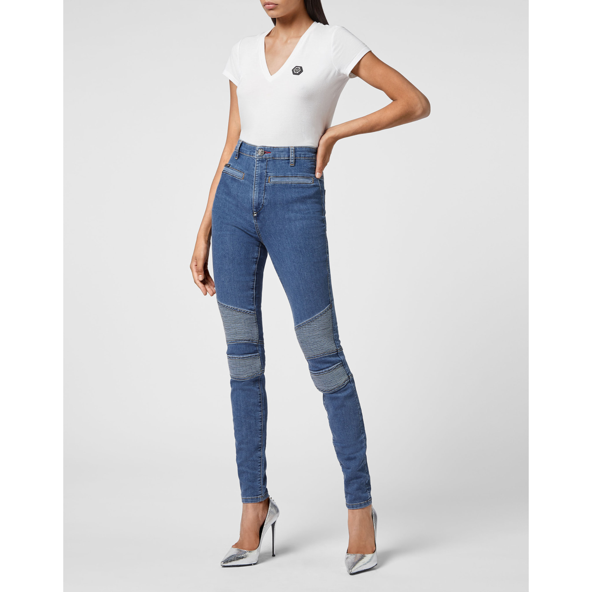 PHILIPP PLEIN Jeans Skinny Fit ICONIC PLEIN