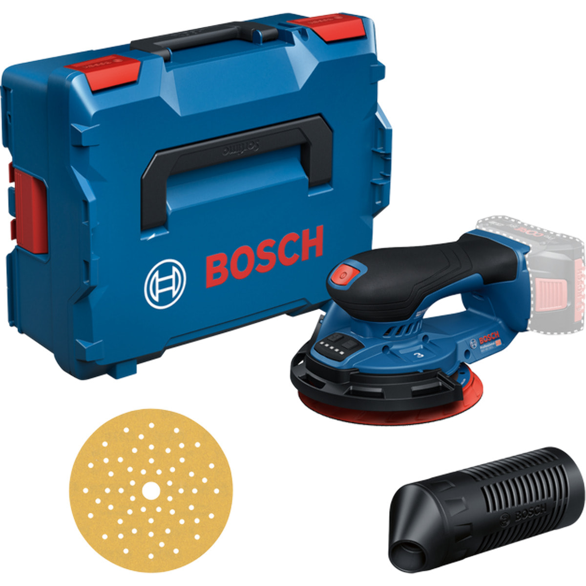 Ponceuse excentrique sans-fil GEX 18V-150-3 Professional - Livrée sans batterie et sans chargeur - BOSCH - 0601372903