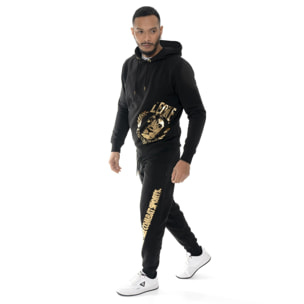 Pantalone sportivo invernale da uomo con tasche con zip "Authentic Gold"
