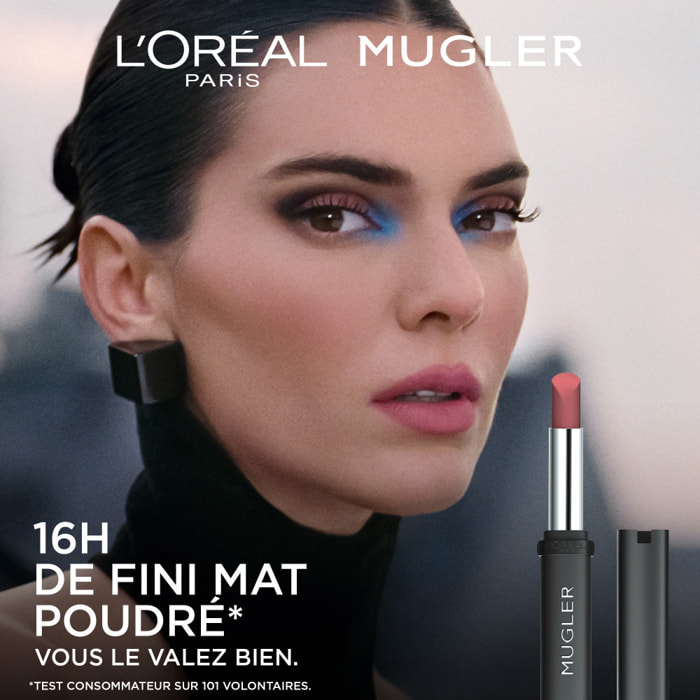 L'Oréal Paris x Mugler Rouge à Lèvres Power Matte Nude 01