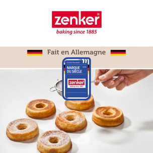 Moule pour 8 beignets au four 33 Zenker Black Metallic