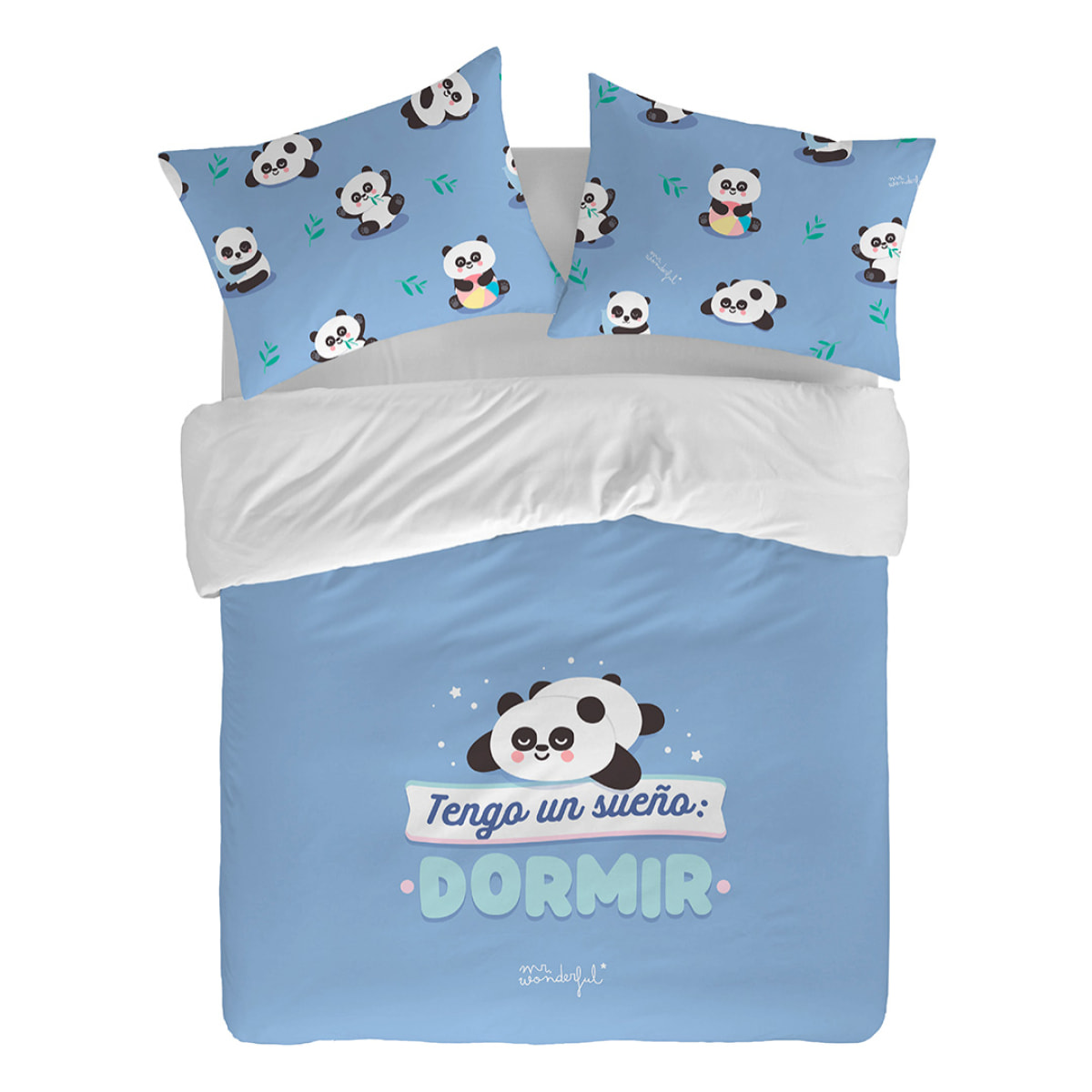 Funda nórdica Mr. Wonderful Dormilón - 100% algodón -