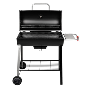 Barbecue au charbon horizontal