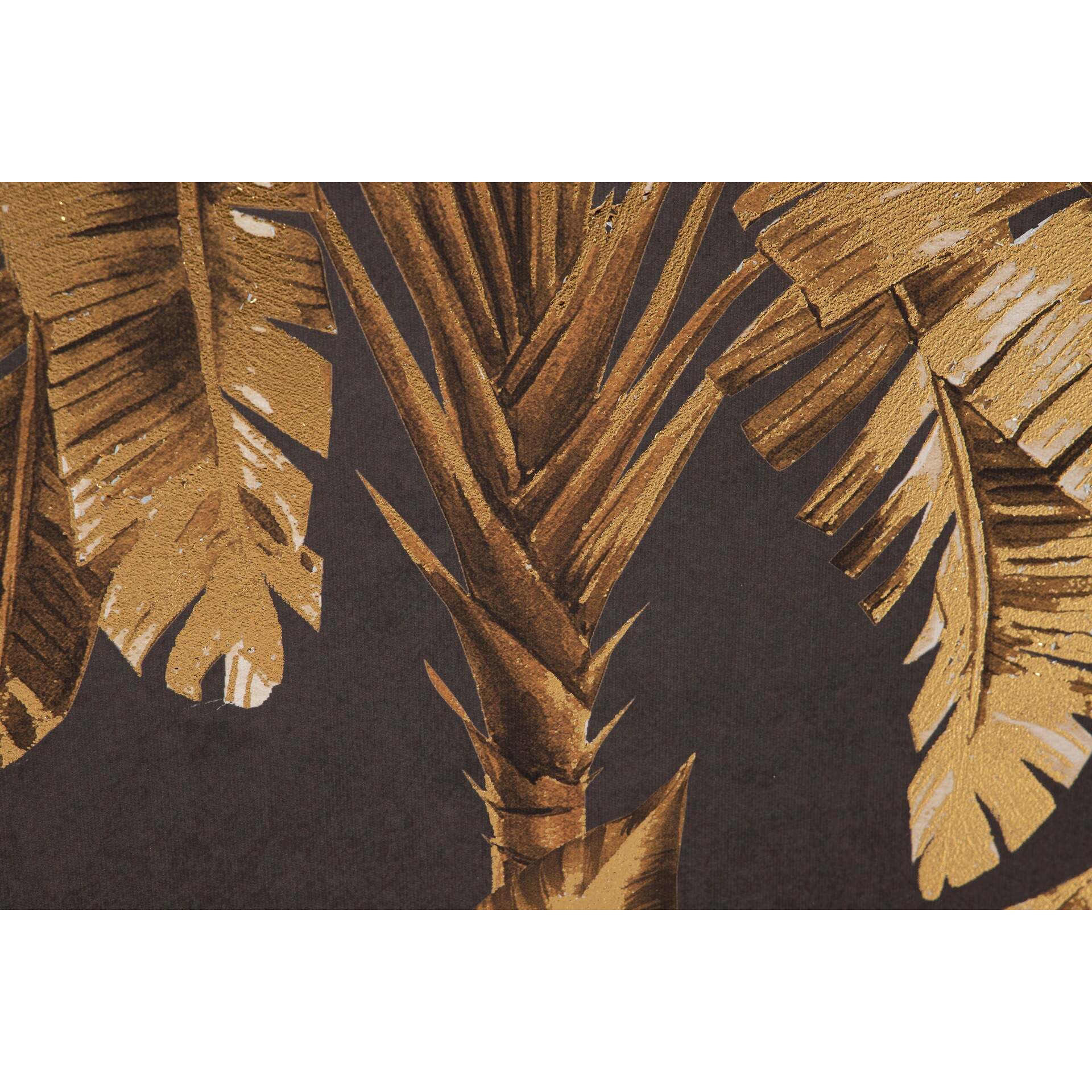 Set 2 Cuadros Con Relieve Marco Marron 63x4x83 Cm