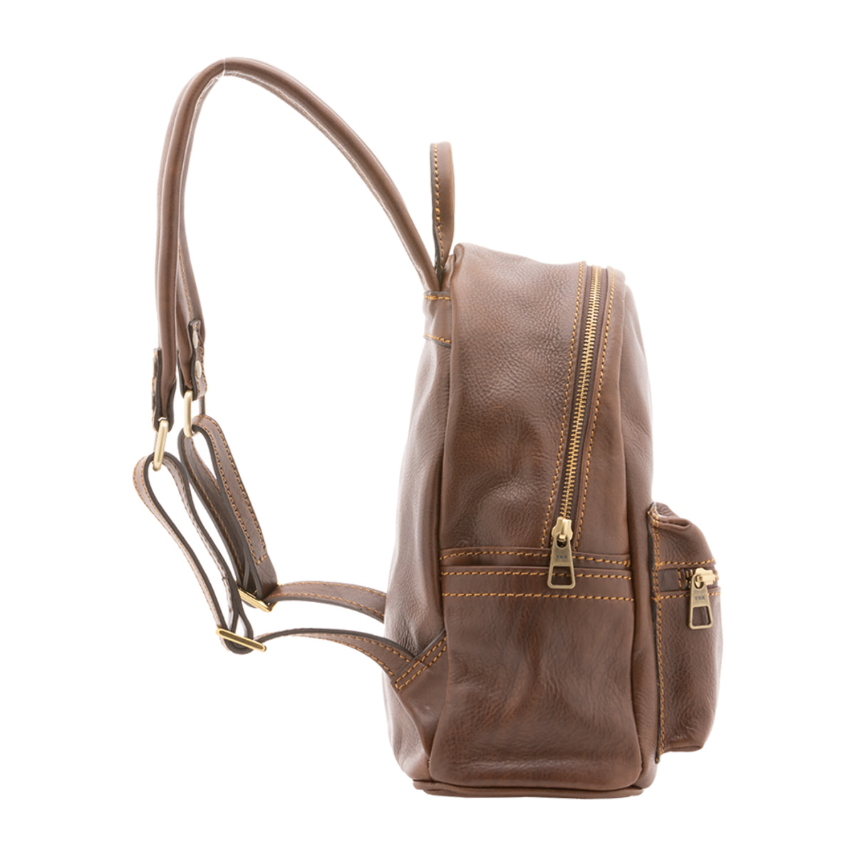 Zaino  unisex In Vera pelle Made in Italy 23x29x13 cm