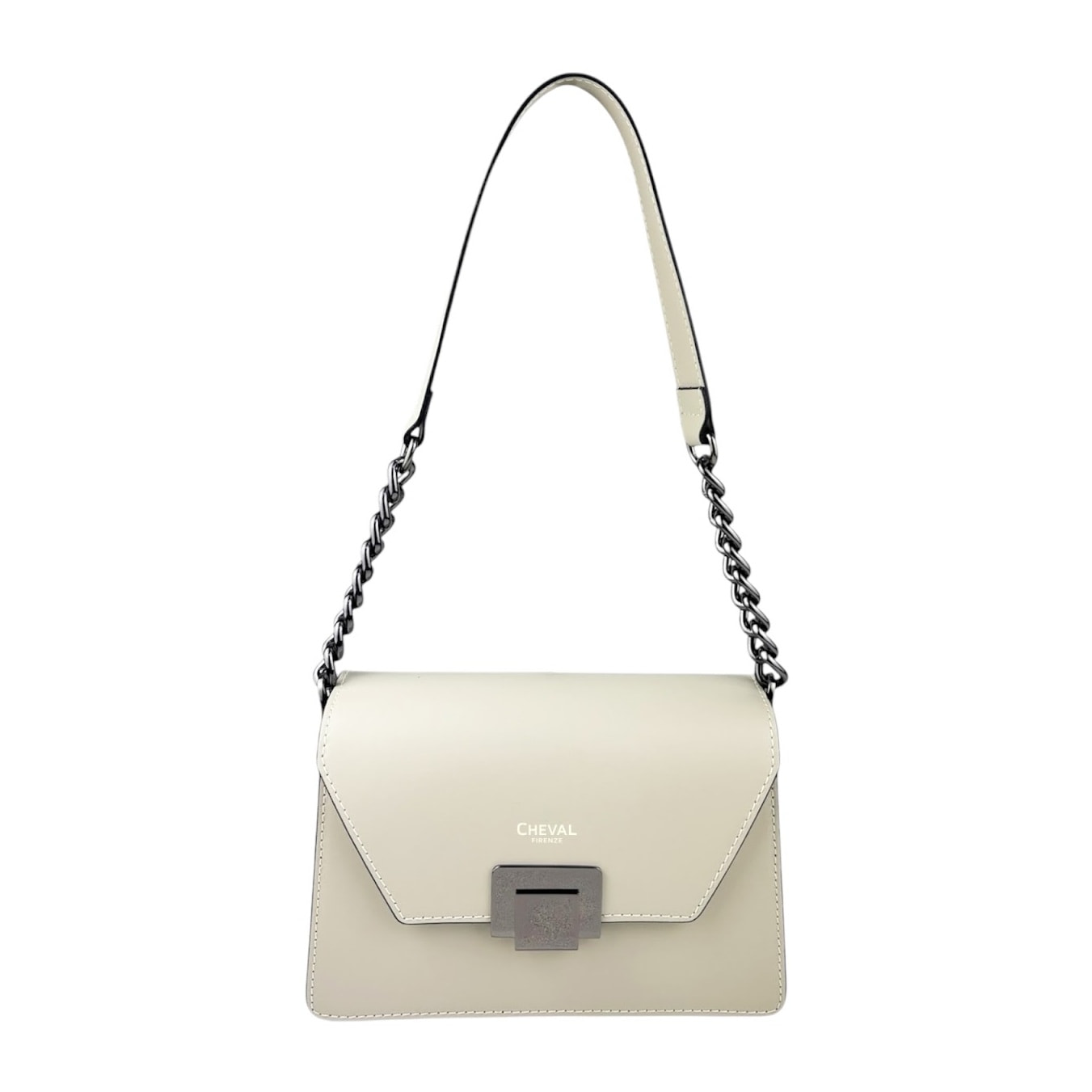 Bolso de hombro Cheval Firenze Costanza Beige