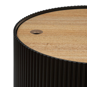 Mesa de centro Enola negro