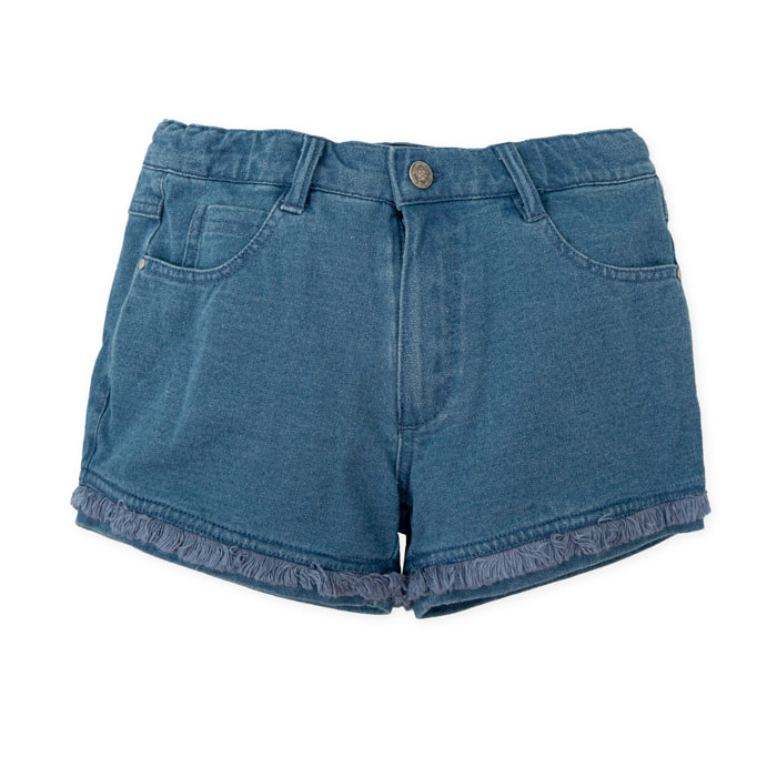 Pantalon short - Indigo