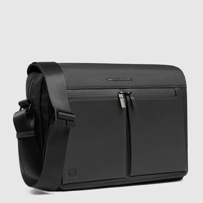 Piquadro Borsa tracolla tipo messenger porta PC 15,6''