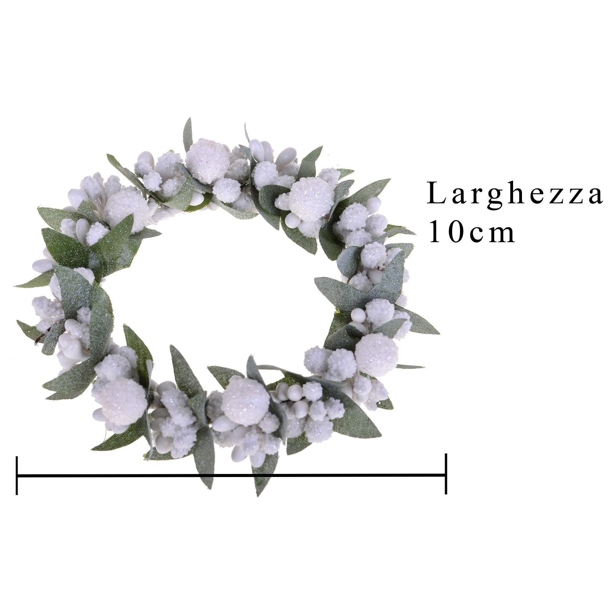 Giro candela - Pezzi 8 - 10xH3x10cm - Bianchi Dino SpA