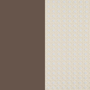 Pack 4 sillas de exterior Klux Arm Taupé - rattan