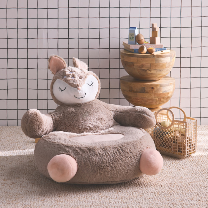 Fauteuil faon pour enfant. L 57 x 57 x 51cm