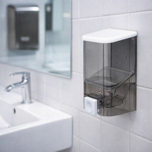 Distributeur de savon Mural Transparent 1L MSV