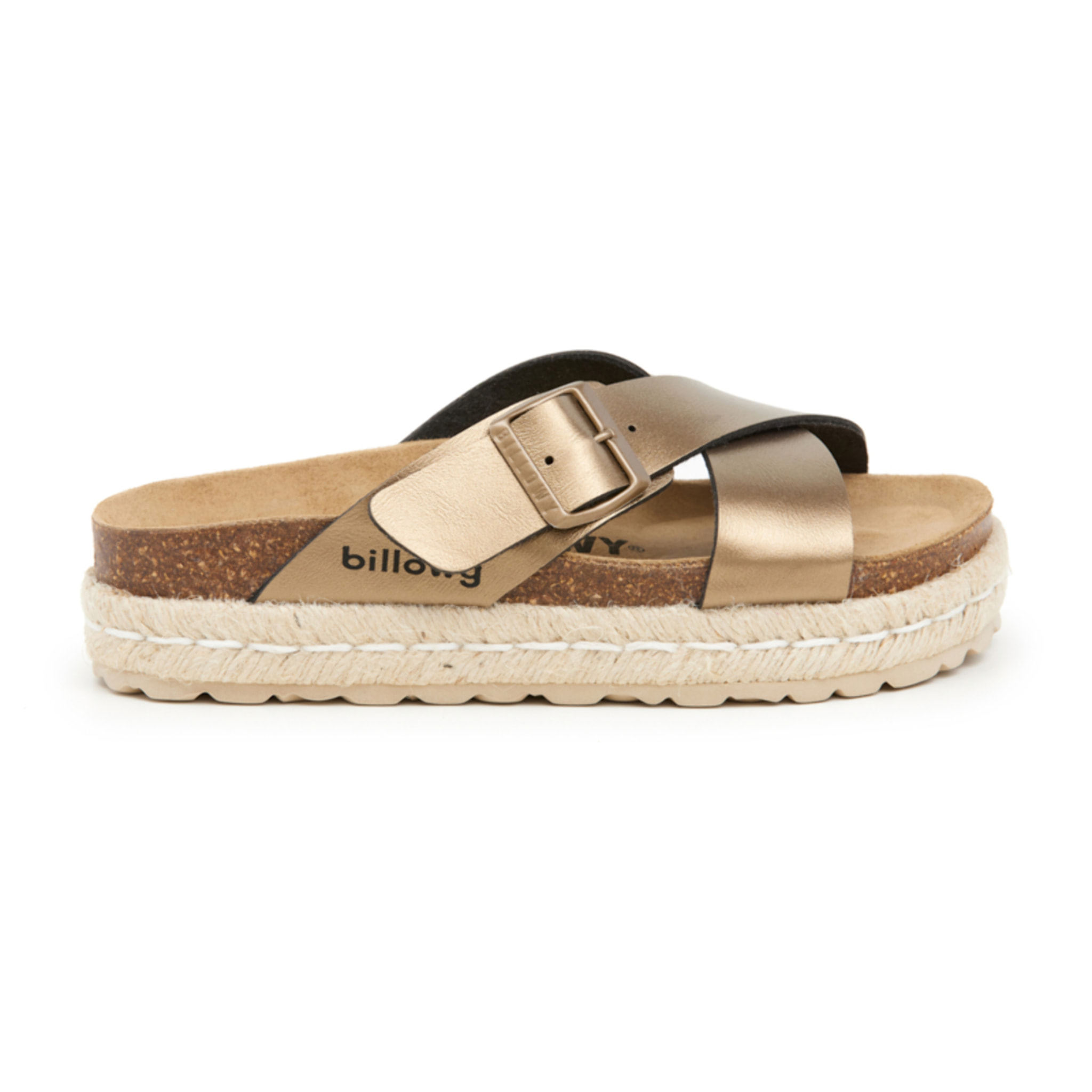 SANDALO CON ZEPPA BILLOWY MARRONE