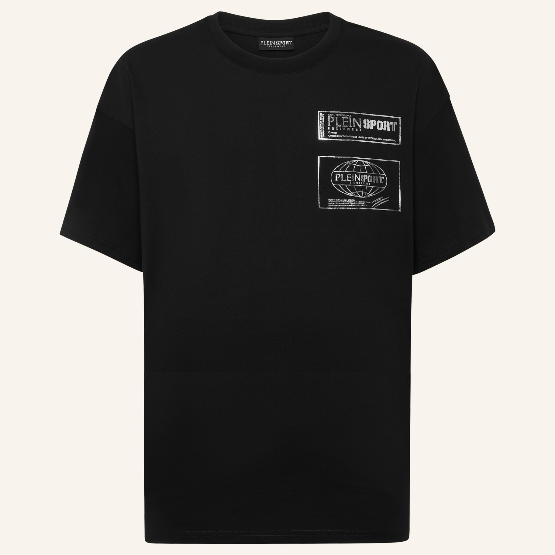 PLEIN SPORT Camiseta Cuello Redondo Ss