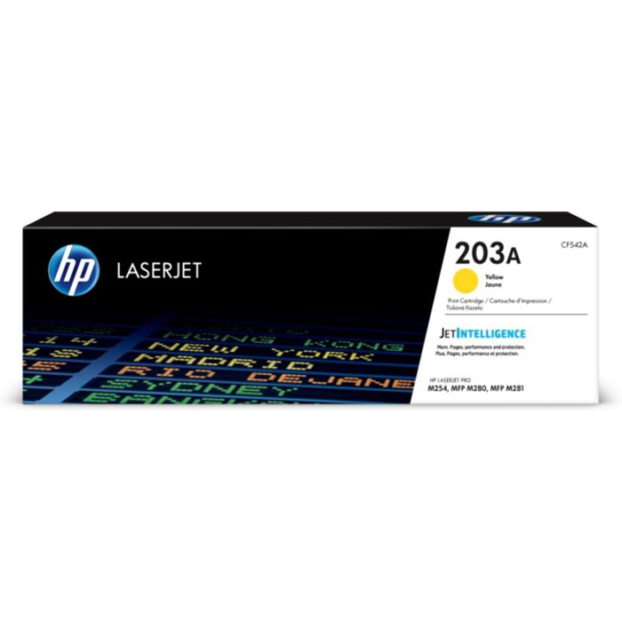 Toner HP 203A Jaune