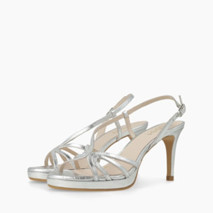 SANDALIAS PLATA LODIN