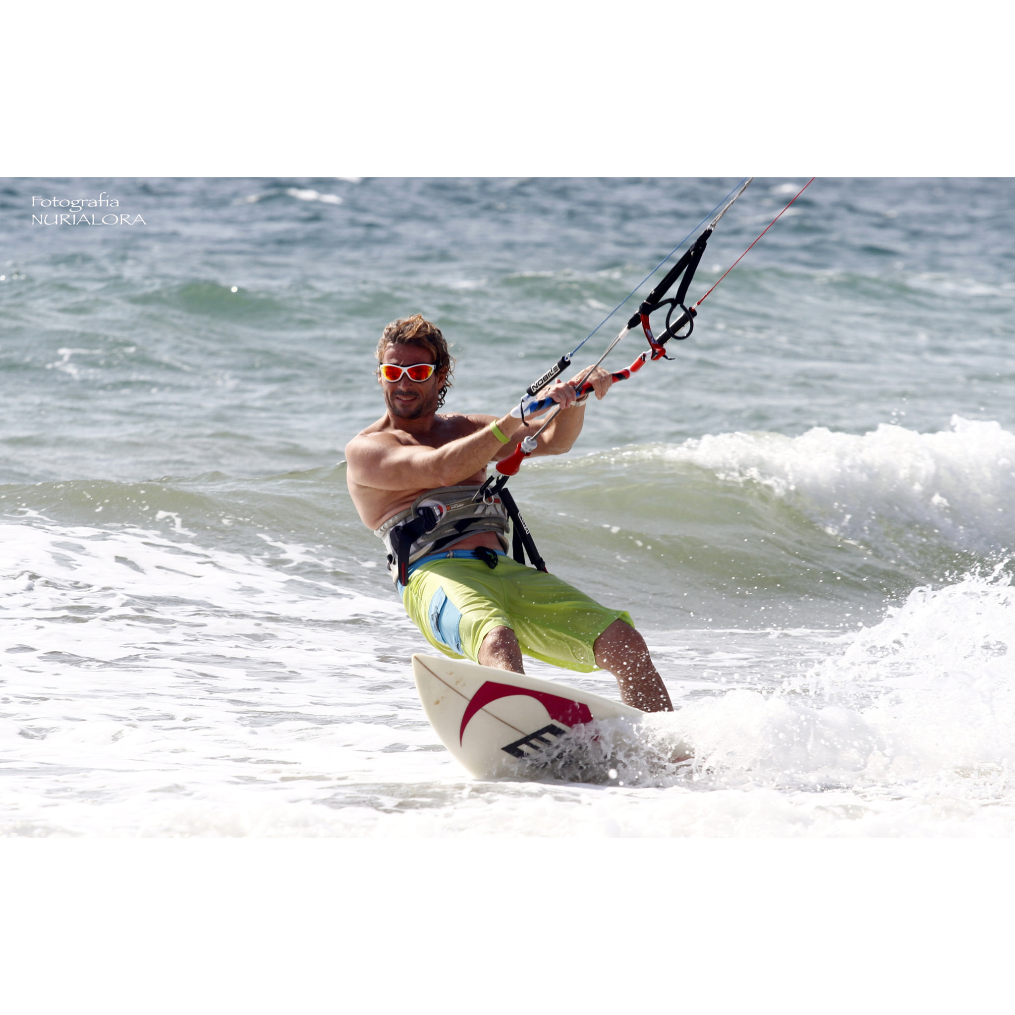 OCCHIALI PER SPORT ACQUATICI OCEAN TIERRA DE FUEGO in rosso