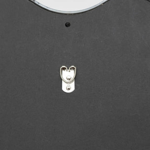 Miroir vague "Judy" noir 89x59cm