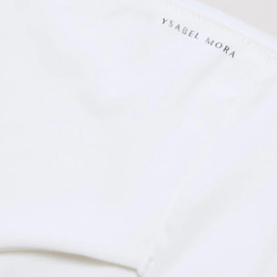 Mutandina contenitive con finiture bianche invisibili