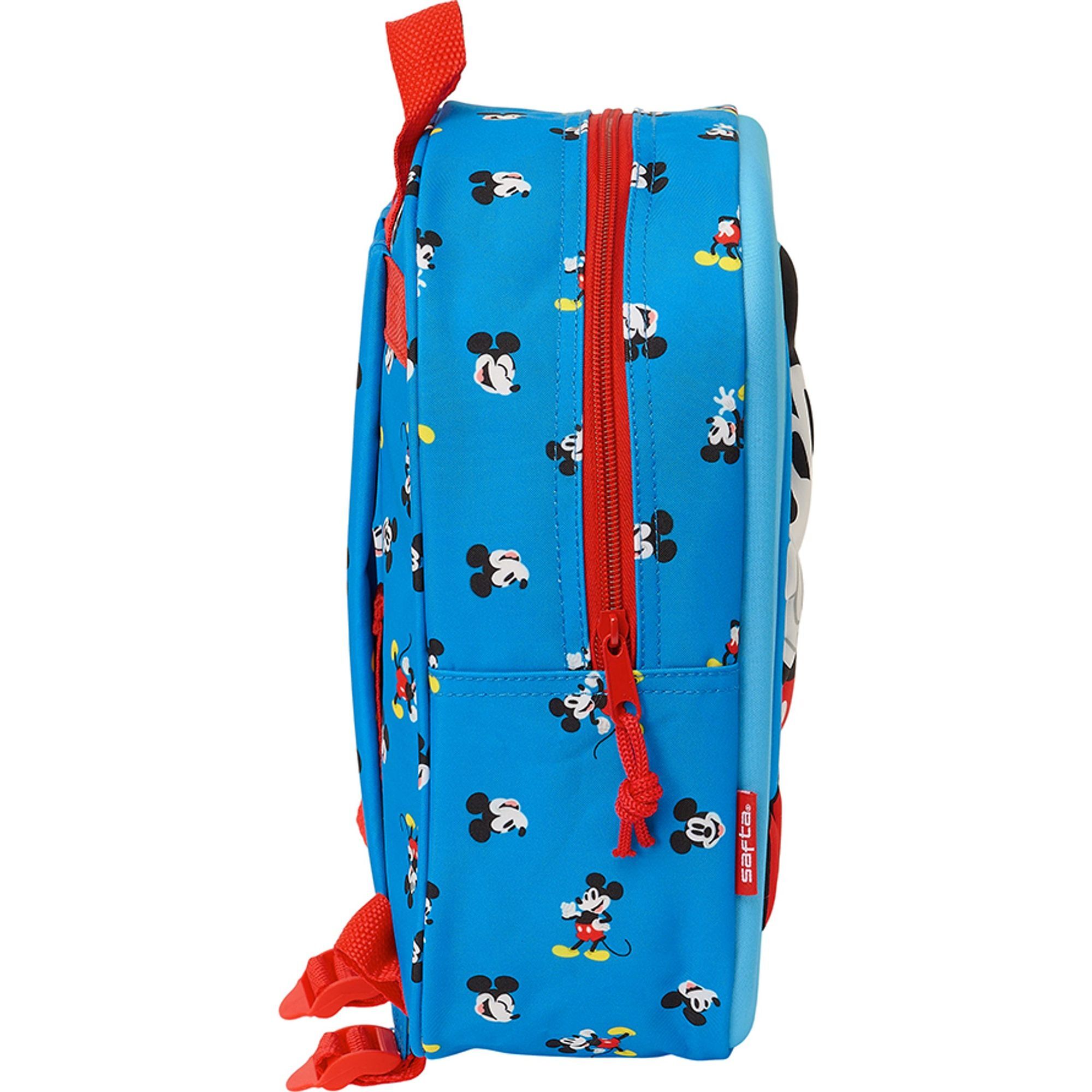 Mochila guarderia 3d bolsillo red mickey mouse