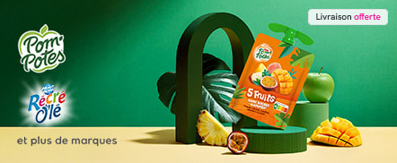 Pom'potes, Materne et Mont Blanc Gourdes et compotes fruitées